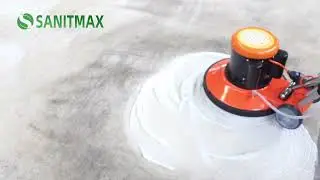 SANITMAX SM420AC Professional Multi-Functional Floor Buffer Scrubber Demo