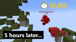 POV: You spent 5 hours playing Bedwars Practice Obstacles