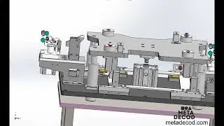 Custom design service for an automotive sheet metal clamping fixture