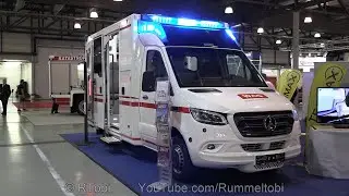 Mercedes Sprinter/ WAS demo ambulance - Exterior & Interior - Florian Fire expo [GER | 10.2020]