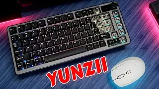 Обзор механической клавиатуры YUNZII B75 Pro MAX и бесшумной мыши Yunzii C2