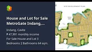 House and Lot for Sale MetroGate Indang, Cavite: Elise Model Basic;Low DP;FREE Bank Loan Assistance