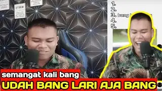 Bang lari bang udah || HAJAR TV reaction
