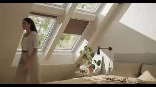 Bedrooms look amazing with VELUX Blinds