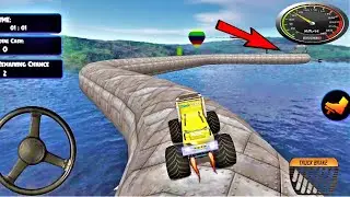 Monster Truck Driving: Impossible Truck Stunts-Best Android Gameplay HD