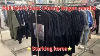 BONGKAR BALL KAOS OBLONG STARKING KOREA⭐👑