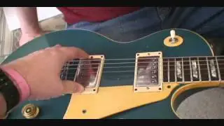 Gibson Les Paul Standard 1980 Axcess Bahama Blue Part 1