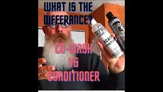 What is the difference between co wash and beard conditioner?