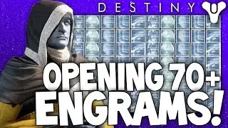 Destiny | Opening 70+ Engrams! (Rare, Legendary and Exotics)