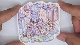 [ASMR] DIY Scene Stickers ✂️