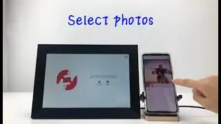 10.1inch digital photo frame with Wifi and frameo App