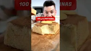 PASTEL PROTEICO DE VAINILLA SABOR NATILLAS #receta #recetas