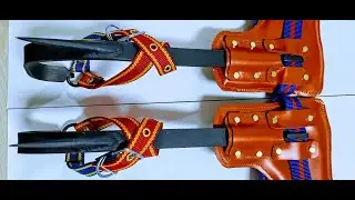 승족기 판매 잣딸때 아보리스트 목청 겨우살이 채취시 착용하는 승족기 안전벨트 판매 tree climbing spikes
