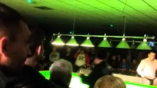 Jimmy white in fairview snooker hall Dublin