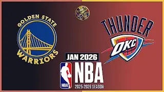 WARRIORS  vs  OKC THUNDER  |  NBA Full Game Highlights  |  thunder vs warriors  |  NBA 2K26  |