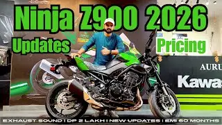 Kawasaki Ninja Z900 2026 Edition | New Updates, Sound, DP & EMI 20,291, Services - Delta Buzz
