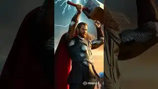 Watch Thor destroy the robot army  #ThorBattle #AIHero #CinematicAI #RobotArmy #Shorts #ActionReel