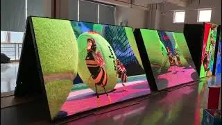 LED Monument Signs Waterproof With Front Opening Cabinet