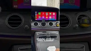 Carplay- und Androidauto-Aktivierung auf einer Mercedes E-Klasse