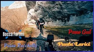 Punta Larici, Passo Rocchetta, Passo Guil, Bocca dei Fortini.