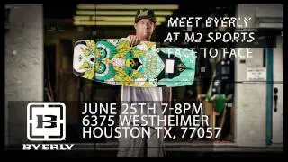 Scott Byerly from Byerly Wakeboards is coming to M2 Sports in Houston