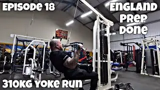 Strongman goes to a BODYBUILDING gym | Last 2 sessions of Englands prep