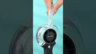 TriPole Rechargeable Misting Fan: Life Hacks-Portable & Powerful for Travel, Beach, and Outdoor Use