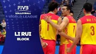 Triple block from China - World League 2017