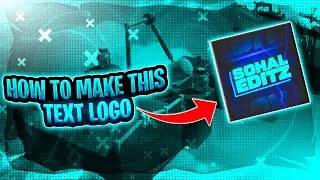 HOW TO MAKE THIS AMAZING TEXT LOGO IN PSCC | Sohal_editz