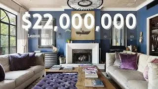 Inside a $22M Lenox Hill, NYC brownstone | 5 Beds, 6+ Baths, Elevator, Foyer, Outdoor Fire Pit.
