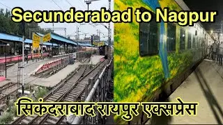 12771 Secunderabad Raipur Express | 3AC Journey Experience | Nagpur Tak ka Safar | TravelwithKrupa |