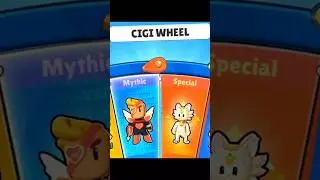 New Cigi Wheel | Special Skin Or Mythic Skin? #stumbleguys #shorts #stumbleguysshorts