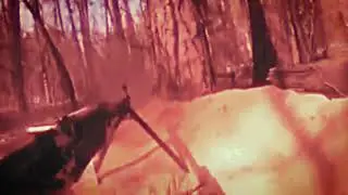 When the DOOM music kicks in | Ukrainian Soldier returns fire after being hit by the enemy