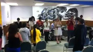 The Breakroom Band plus Sarah performs 