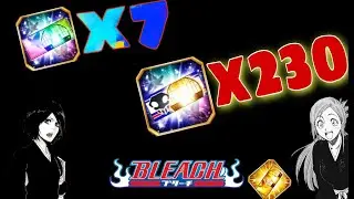 5★x7 & x230 Brave & 10 GOLD & Premium Tickets || Bleach Brave Souls || Acc 400+days