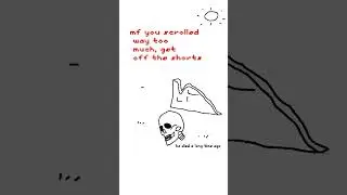 skull  #shorts #2d #animation #fyp #fy #fypシ゚viral #fypage #satire
