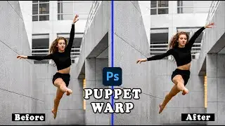 How To Change Body Position in Photoshop: Puppet Warp