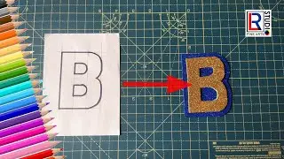 How to cut the letter 