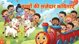 🎶 Chhoti chhoti gaiya 🐄💛🚂 Lakdi ki kathi, Bachon ke favourite rhymes, masti ke saath Sing  & enjoy