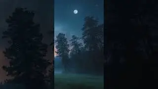 [Moonlit Forest Dreams] Deep Sleep Piano Under a Soft Night Glow#shorts  #bgm #cozynights #sleep