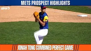 Mets Prospects Highlights | Jonah Tong combined perfect game  | 5/10/25
