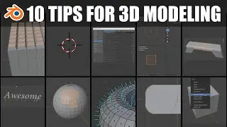 10 tips for 3D modeling with Blender which will improve your workflow - Blender 2.8
