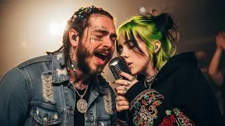 Post Malone ft Billie Eilish &ndash; The Love Hurt's ( Lyrics Video )