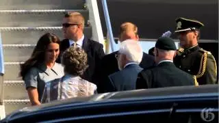 Prince William and Kate Middleton arrive at  Pierre Elliott