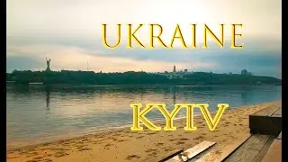 Kyiv.Ukraine.Relax music.Meditation.View of the right bank.