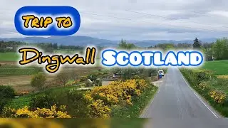 travelling from Inverness to Dingwall, Scotland,  United Kingdom.