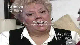 Los padres del actor Cesar Pierry luego de la tragedia de su hijo 1994