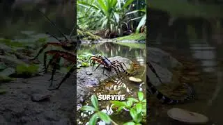 Nature&rsquo;s tiny warriors! 🔥
