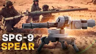 LEGO SPG-9 Spear MOC Tutorial