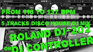 Roland DJ-202: Dance + House DJ Mix 2021 with DJ Controller